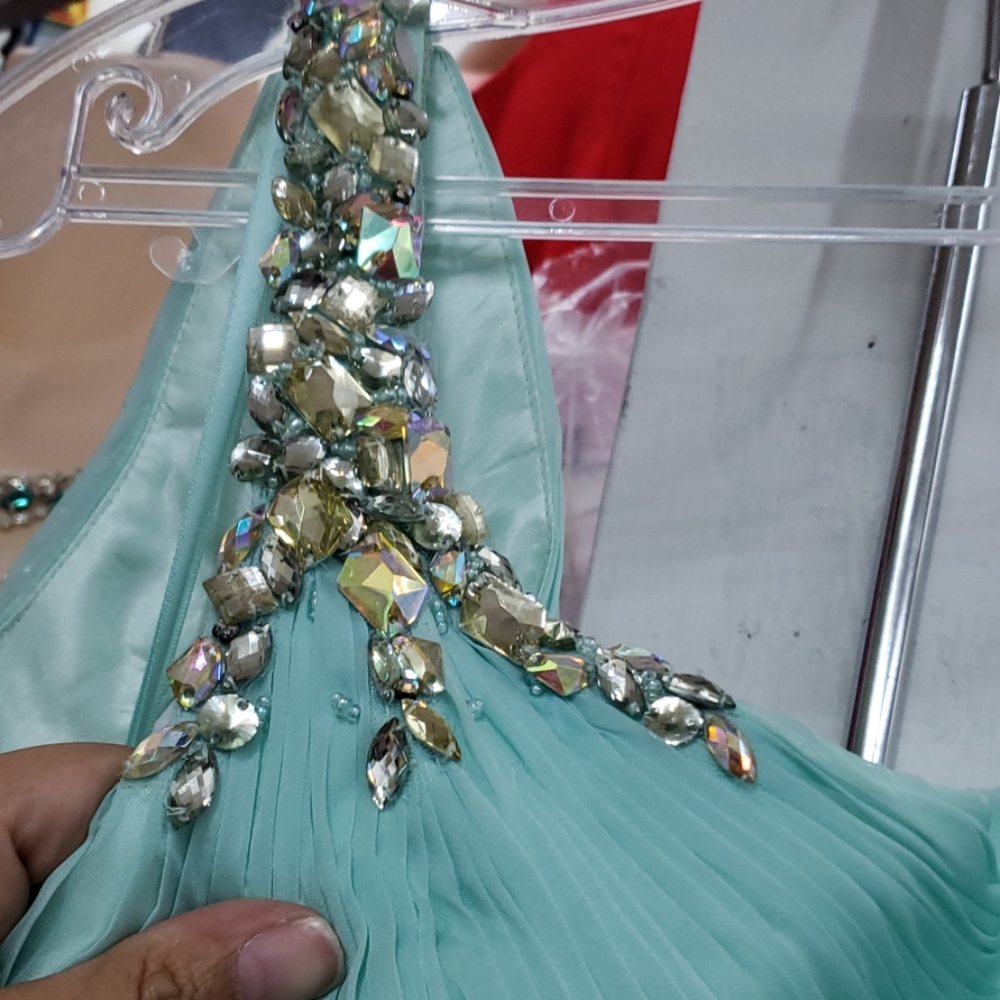 Mint Size12 One Shoulder With Open Back New Split - image 3